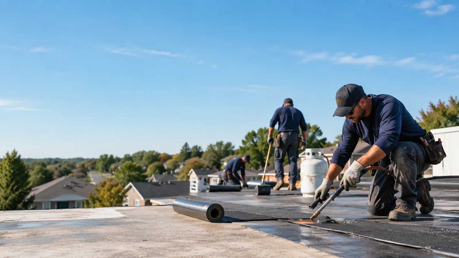 Flat Roof Leak Repair providers in Versailles, IL